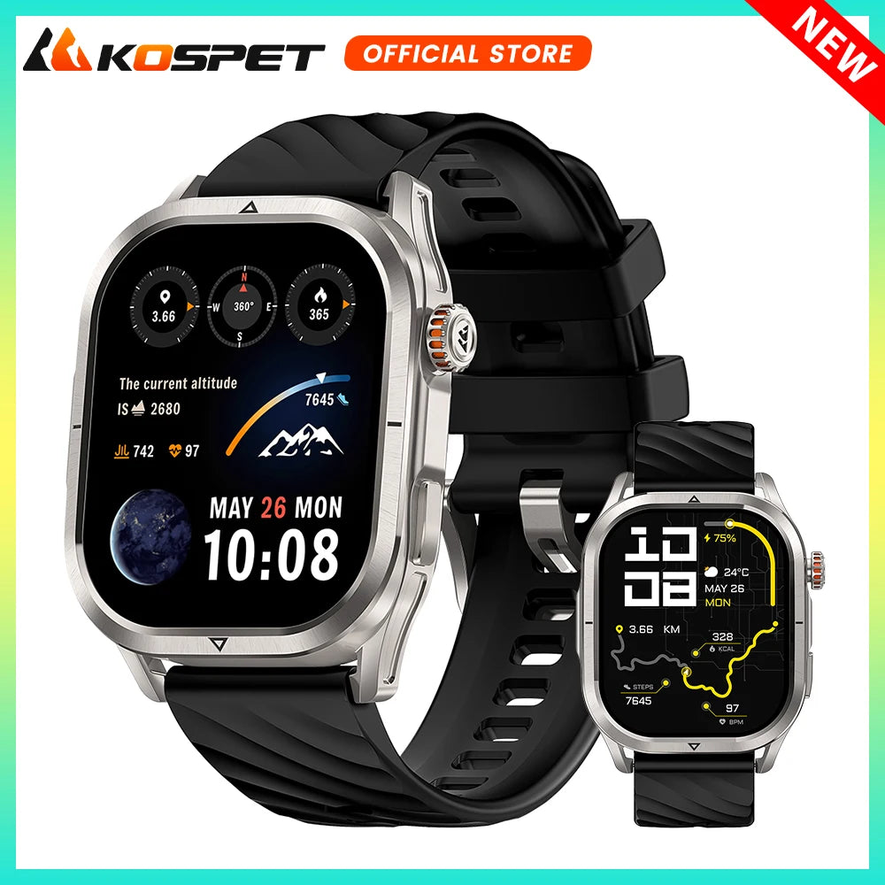 KOSPET Magic P10 GPS Smartwatch With AMOLED Display