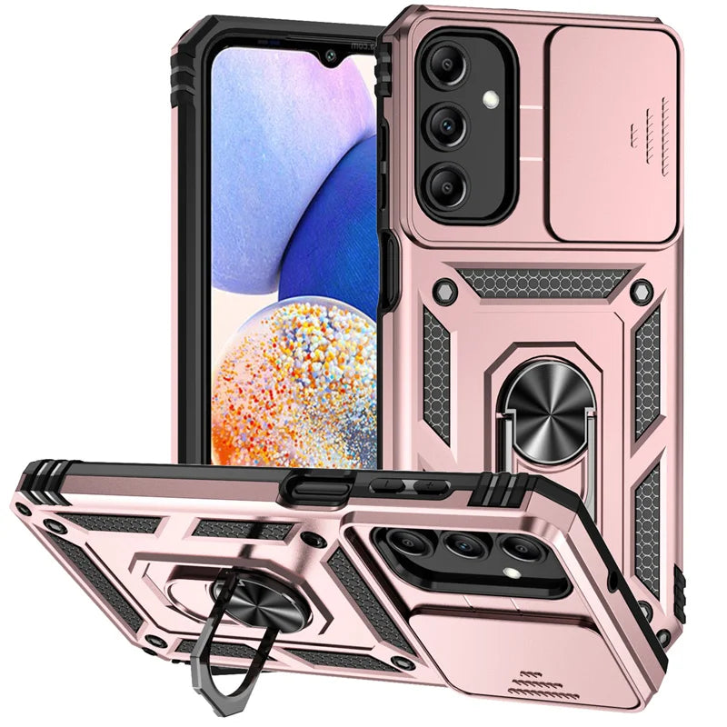 Galaxy A16 A26 A36 5G Case With Slide Lens Protector