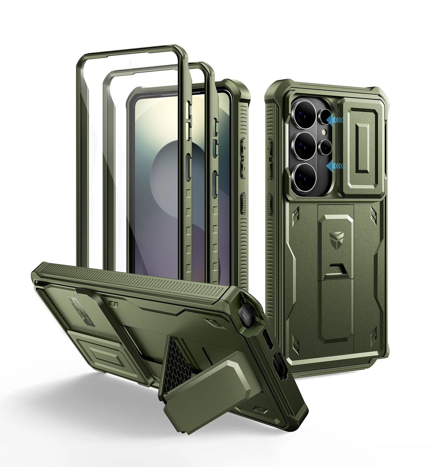 Dexnor Shockproof Case With Screen Protector And Kickstand Samsung S26