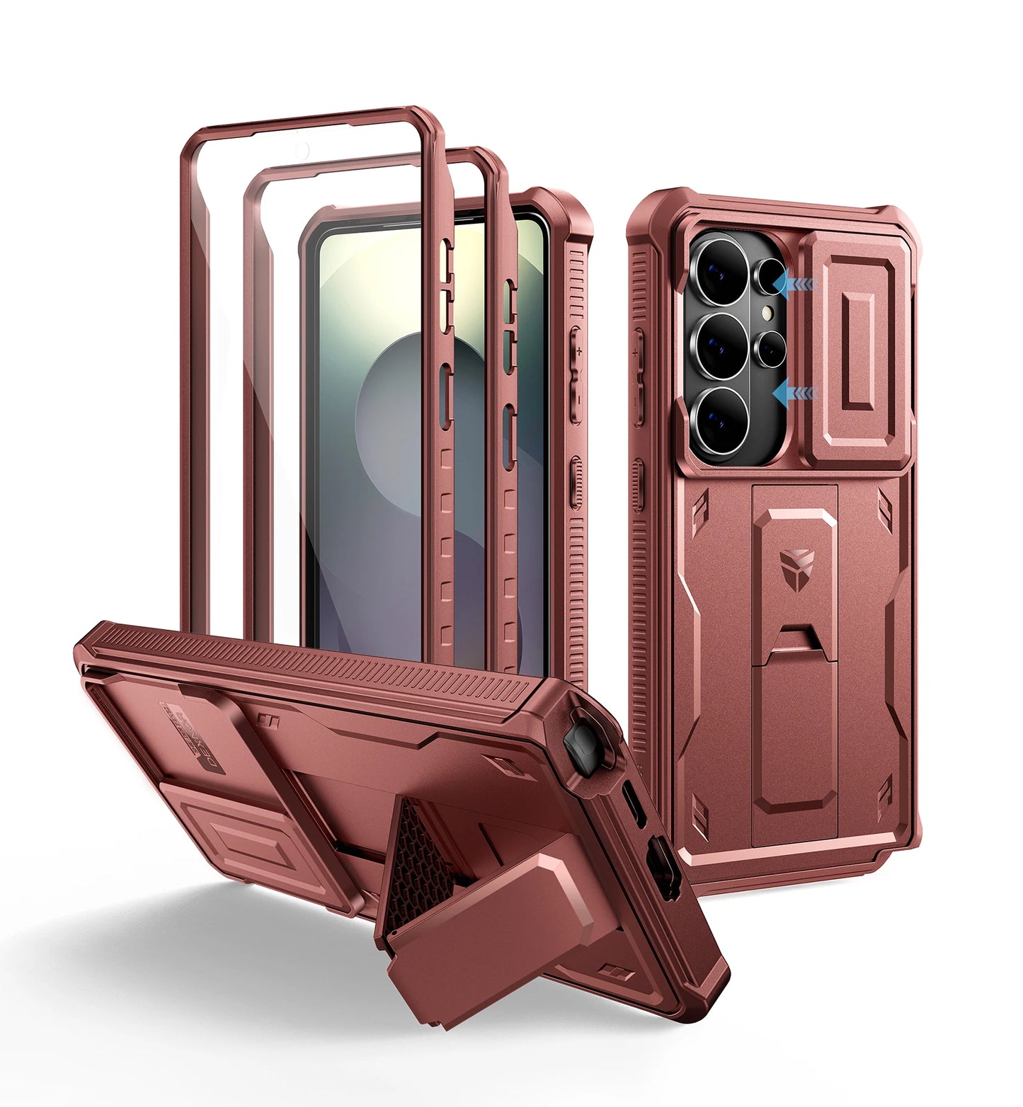 Dexnor Shockproof Case With Screen Protector And Kickstand Samsung S26