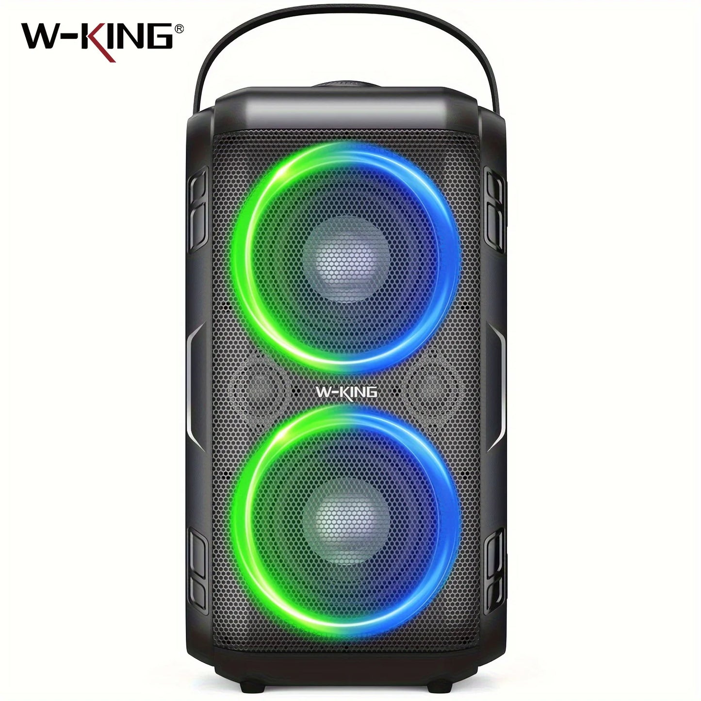 W-King T9-2 80W RMS Bluetooth Party Speaker Boombox