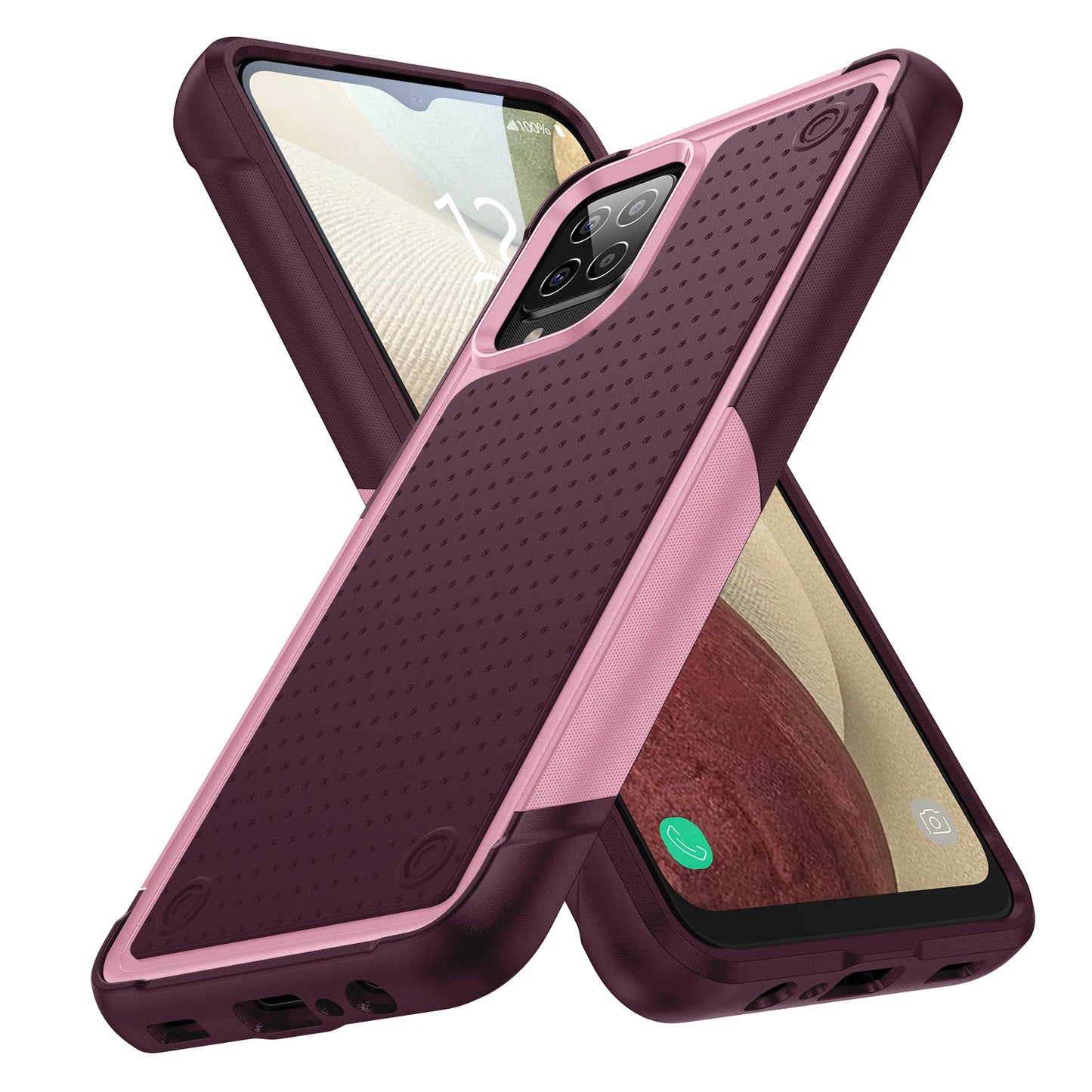 Samsung Galaxy Shockproof Armor Case Dual Layer Military Grade Protection