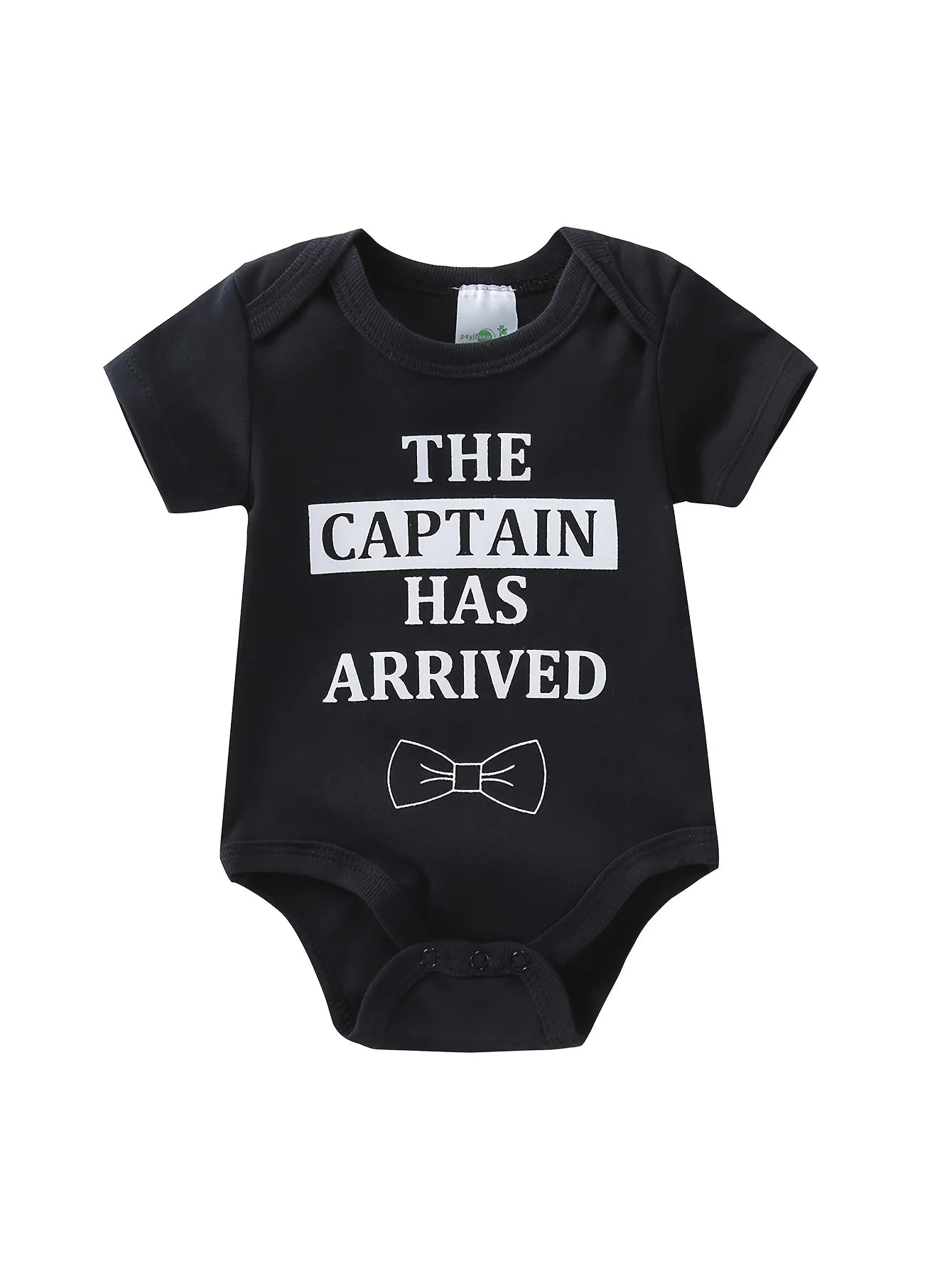 Baby Boy Five Piece Short Sleeve Triangle Rompers Set