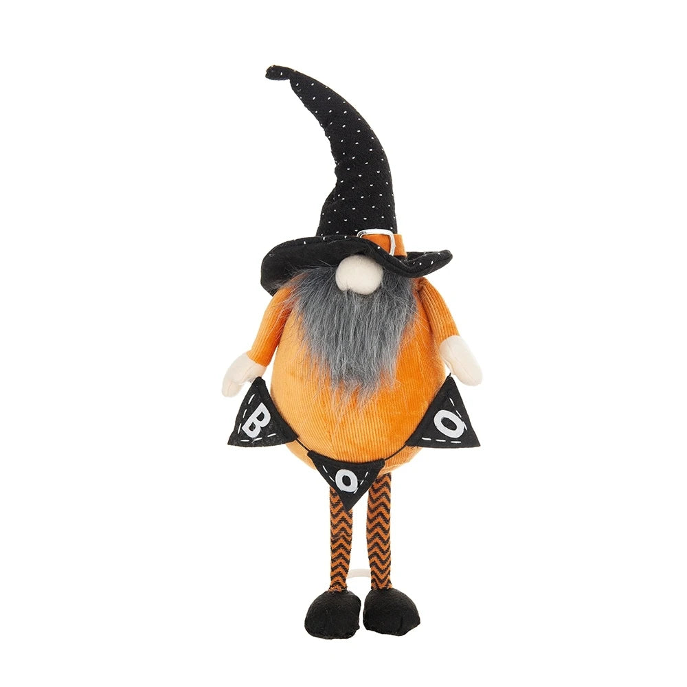 Decorative Outdoor Halloween Garden Gnome Statue Display