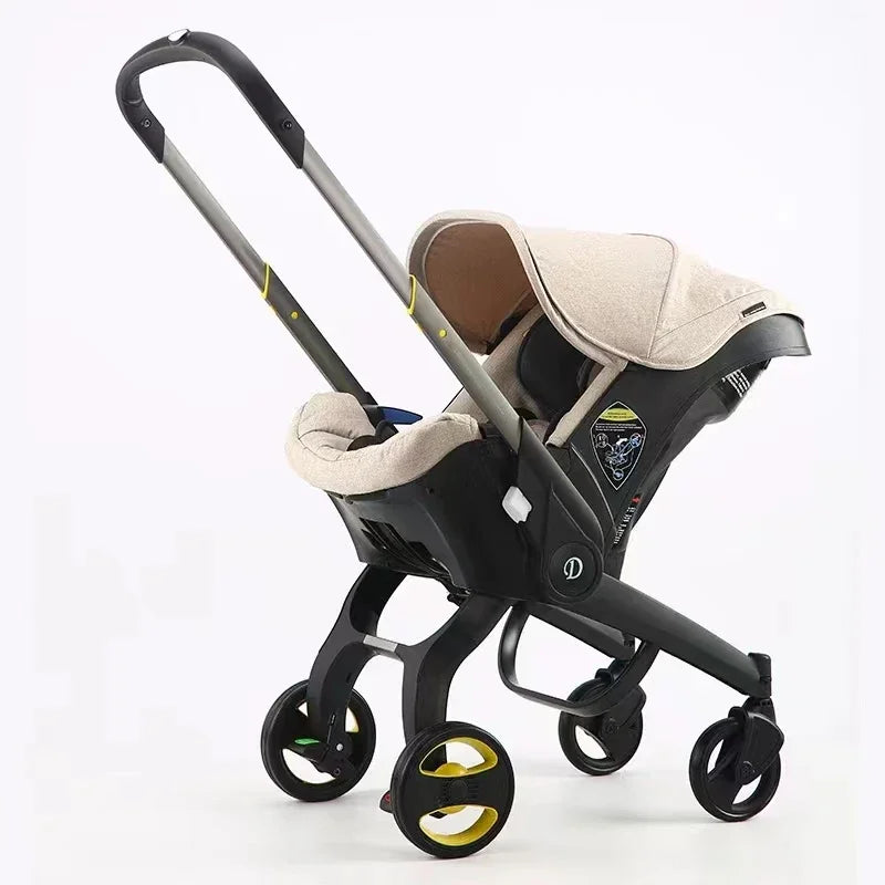 Baby Stroller Lightweight Car Seat 3 In 1 Travel System