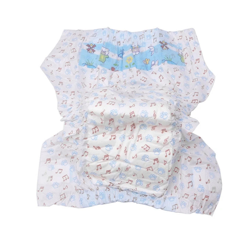 Dog Diapers Super Absorption Disposable Nappies Nonwoven Polyester Pants