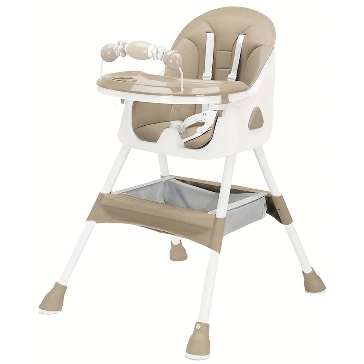 PIORLADO Foldable Baby High Chair With Antislip Pad