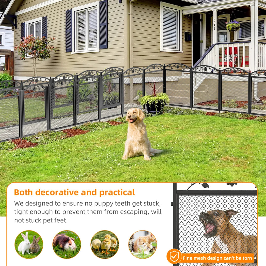 Bingopaw Heavy Duty Metal Dog Playpen For Training And Whelping