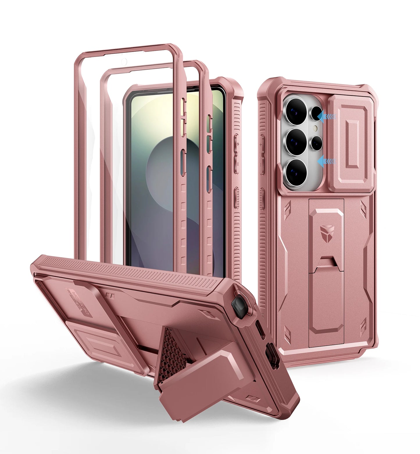 Dexnor Shockproof Case With Screen Protector And Kickstand Samsung S26