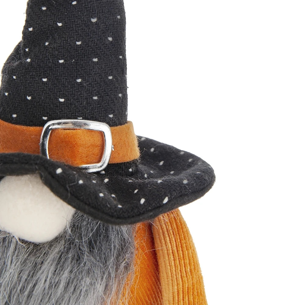 Decorative Outdoor Halloween Garden Gnome Statue Display