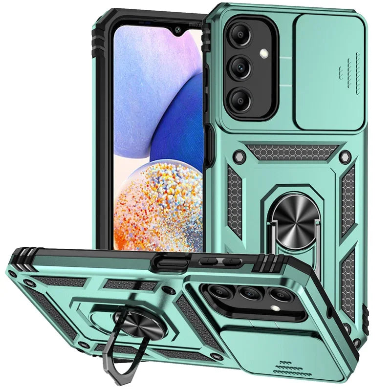 Galaxy A16 A26 A36 5G Case With Slide Lens Protector