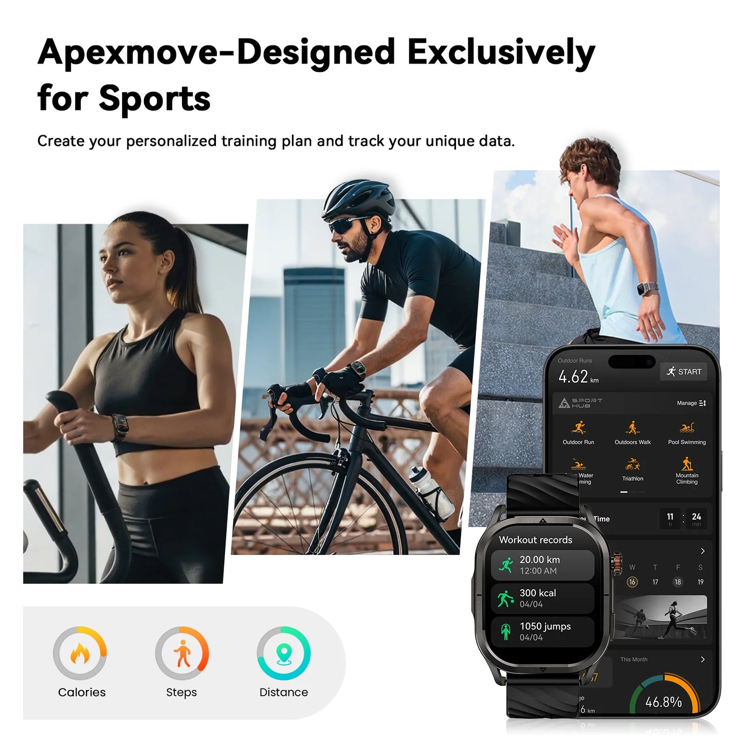 KOSPET Magic P10 GPS Smartwatch With AMOLED Display
