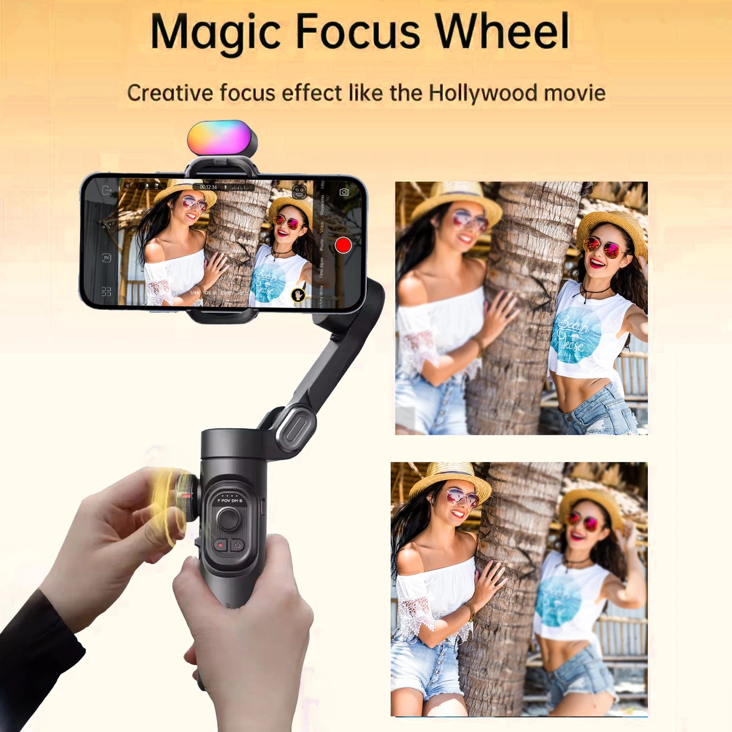 AOCHUAN Smart XE Gimbal Stabilizer for Smartphone Android 3 Axis