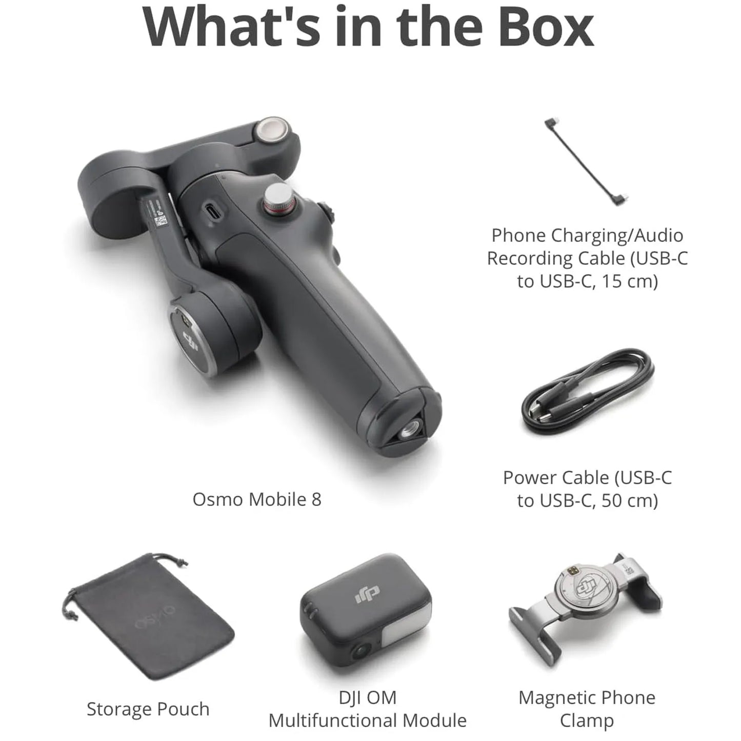 DJI Osmo Mobile 8 Gimbal Stabilizer With AI Tracking