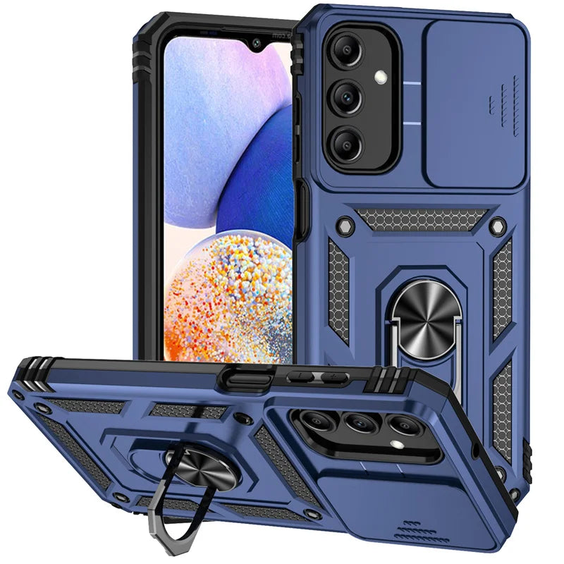 Galaxy A16 A26 A36 5G Case With Slide Lens Protector