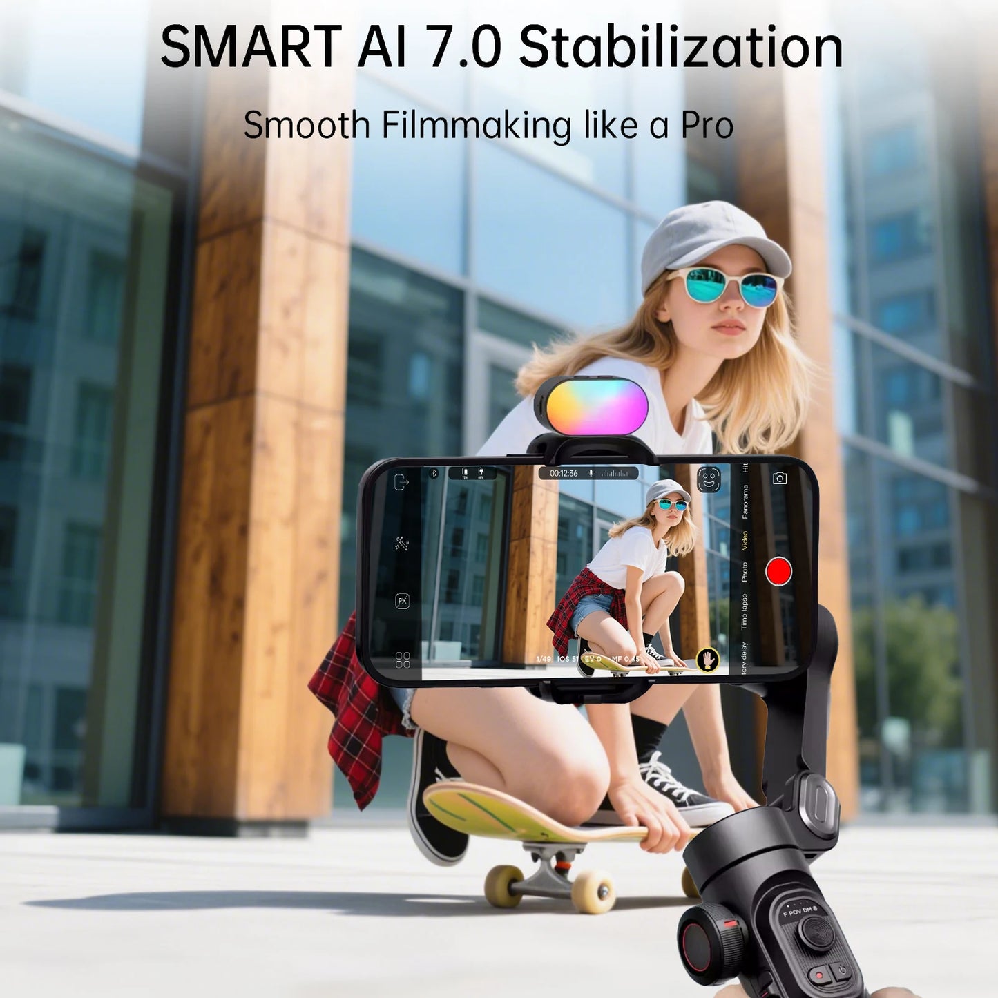 AOCHUAN Smart XE Gimbal Stabilizer for Smartphone Android 3 Axis