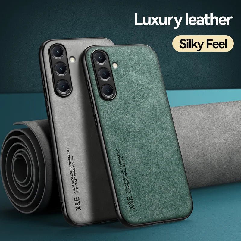 Galaxy A56 A36 A26 A16 5G Case Magnetic Car Holder