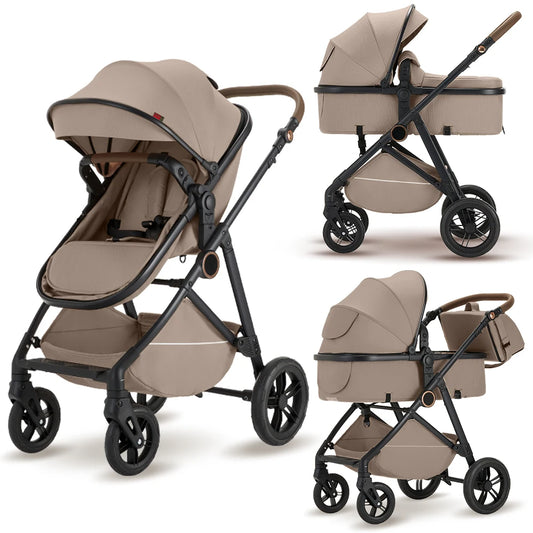 B.childhood 2 In 1 Baby Stroller Pram Foldable Adjustable Canopy